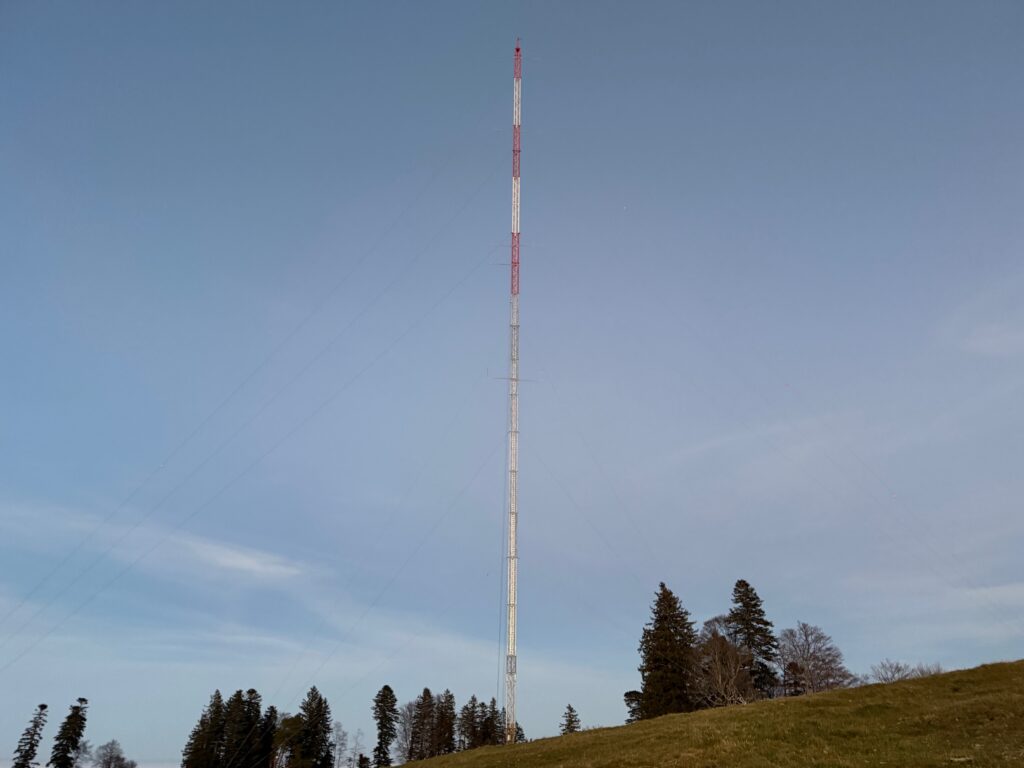 Windmessmasten in Krinau